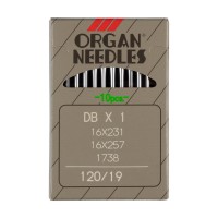 Иглы для пром. шв. машин ORGAN DB*1738 / DB*1 10 шт. №120