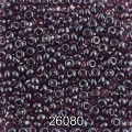 Бисер Чехия круглый 1 10/0 2.3 мм 500 г 26080 (Ф497) сливовый
