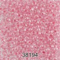 Бисер Чехия круглый 1 10/0 2.3 мм 500 г 38194 (Ф523) розовый