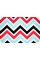 "PEPPY" Плюш CHEVRONS & ZIGZAGS CUDDLE ФАСОВКА 48 x 48 см 440 г/кв.м 100\% полиэстер СК/Распродажа CP-2800-7 TURQ/RED/BLACK