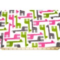 Shannon Fabrics Плюш 6RKC URBAN ZOOLOGIE шир. 150 см 440 г/кв.м 5 100\% полиэстер giraffe fuchsia
