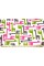 "PEPPY" Плюш 6RKC URBAN ZOOLOGIE ФАСОВКА 48 x 48 см 440 г/кв.м 100\% полиэстер СК/Распродажа giraffe fuchsia