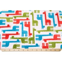PEPPY Плюш 6RKC URBAN ZOOLOGIE ФАСОВКА 48 x 48 см 440 г/кв.м 100\% полиэстер СК/Распродажа giraffe cherry