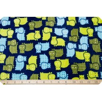 PEPPY Плюш 6RKC URBAN ZOOLOGIE ФАСОВКА 48 x 48 см 440 г/кв.м 100\% полиэстер СК/Распродажа hippo midnight