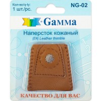Gamma NG-02 Наперсток кожа в блистере .