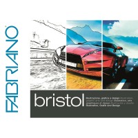 Fabriano Бумага для рисования Bristol 250 г/м2 50 х 65 см лист 10 шт. 19005065