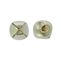 Zlatka Бубенчики NX-25 25 мм 10 шт №01 под золото
