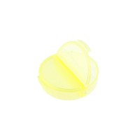Gamma контейнер T-33 пластик d 5.5 см 5.5 x 5.5 x 1.8 см желтый\прозрачный