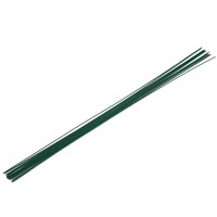 Blumentag IGW-1.2 Проволока флористическая лакированная 1.2 мм 5 х 12 шт. 40 см №01 зеленый