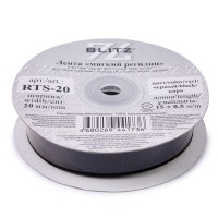 Лента "BLITZ" RTS-20 регилин 20 мм 15 м черный