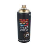 MAKERSTREET Эмаль для граффити и декоративно-оформительских работ под золото MS400 400 мл 004 под золото