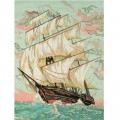 Канва/ткань с рисунком Grafitec серия 11.000 60 см х 50 см 11.875 Бушующий океан