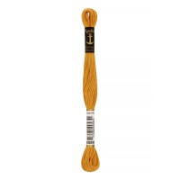 Нитки для вышивания "Anchor" мулине 100\% хлопок 12 x 8 м 0890 охра