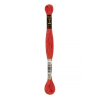 Нитки для вышивания Anchor мулине 100\% хлопок 12 x 8 м 1024 т.коралловый