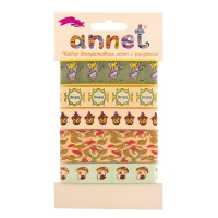 Annet Набор декоративных лент РГС (RGS) 5 шт 008 Моя сказка