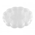 OM-013 пластик   16  x 16  x 2.7 см прозрачный