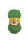 Пряжа ADELIA "BRILLIANT" 100\% полиэстер 10 шт. х 50 г 90 м №09 св.зеленый