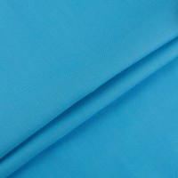 Ткань для пэчворка КРАСКИ ЖИЗНИ ЛЮКС 112 см 100\% хлопок ( в метрах ) 15-4323 яр.голубой