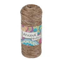 Пряжа ARACHNA Фибра / Fibra 100\% полиэфир 10 шт. х 50 г 200 м №07 бежевый меланж