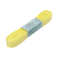 Gamma репсовая лента GR-12 ФАСОВКА 12 мм 1/2  10 х 5.4 м №021 яр.желтый