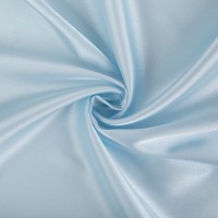 Ткань PSS-001 Poly satin ФАСОВКА 100 г/кв.м /кв.м 45 х 45 см 95\% полиэстер, 5\% спандекс №17 бл.голубой