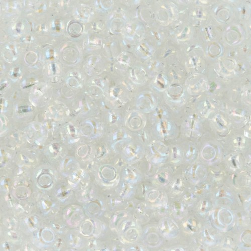 Бисер Zlatka GR 11/0 (0161-0180A) 10 х 10 г №0161 прозрачный