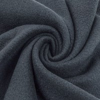Ткань Gamma Флис FG-001 100\% полиэстер 150 см №348 т.серый