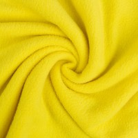 Ткань Gamma Флис ФАСОВКА FG-001 100\% полиэстер 50 х 50 см №383 желтый