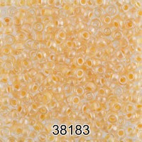 Бисер Чехия круглый 1 10/0 2.3 мм 500 г 38183 (Ф160) песочный