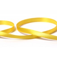 Лента атласная 6 мм ( 1/4 ) Gamma 33 м №128 желтый