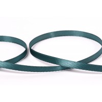 Лента атласная 6 мм ( 1/4 ) Gamma 33 м №092 т-зеленый