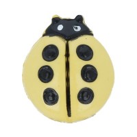 Пуговица детская Gamma AY 8100 20  ( 12 мм) 36 шт № D346 желтый