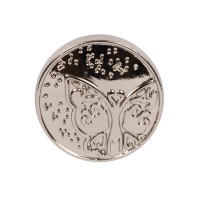 Кнопка Micron JK 009 металл нержавеющий сплав d 20 мм 36 шт. СК/Распродажа №04 под никель