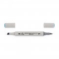 BMA-01 0.7 мм - 7 мм кисть/перо скошенное 1 шт. G350 морская волна/Indian Blue