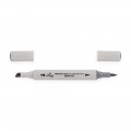 BMA-01 0.7 мм - 7 мм кисть/перо скошенное 1 шт. S521 серый холодный II 6/Cool Grey II 6