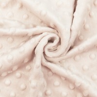 PEPPY Плюш PEVD ФАСОВКА 48 x 48 см 309 г/кв.м 100\% полиэстер 07 молочный
