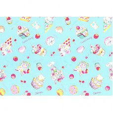 Ткань для пэчворка PEPPY NICO NICO LAND ФАСОВКА 100 x 110 см 200 г/кв.м 100\% хлопок 40702-70