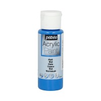 Краска акриловая PEBEO Acrylic Paint для декора матовая 59 мл 097831 синий морской