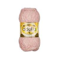 Пряжа ADELIA CASUAL 72\% хлопок, 28\% акрил 10 шт. х 50 г 130 м №06 сиреневый