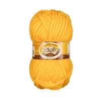 Пряжа ADELIA FAST 78\% акрил, 22\% шерсть 3 шт. х 150 г 45 м №03 желтый