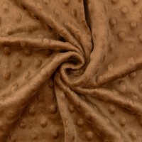 "PEPPY" Плюш PEVD ФАСОВКА 48 x 48 см 309 г/кв.м 100\% полиэстер 34 св.коричневый
