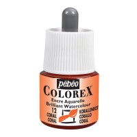 Краска акварель PEBEO акварельные чернила Colorex 45 мл 341-012 коралл