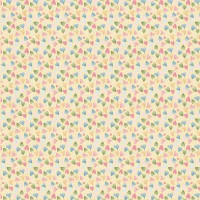 Ткань для пэчворка PEPPY НЕЖНАЯ ИСТОРИЯ ФАСОВКА 50 x 55 см 146 г/кв.м 100\% хлопок НИ-27 желтый