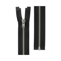 Молния Металл никель ZIP 3N однозамковая 80 см Тип 3 10 шт разъёмная Gamma ЧЕРНЫЙ №310