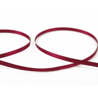 Лента атласная 3 мм ( 1/8 ) Gamma AL-3P двухстор. 91.4 м №142 св.фиолетовый