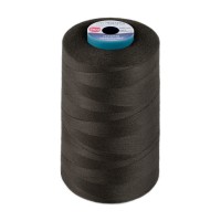 Швейные нитки (полиэстер) 50/2 "Gamma" ( 301-400 ) 4570 м №375 т.т.серый