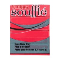 Sculpey Souffle полимерная глина SU 48 г СК/Распродажа 6004 малиновый