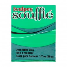 Sculpey Souffle полимерная глина SU 48 г СК/Распродажа 6007 изумрудный