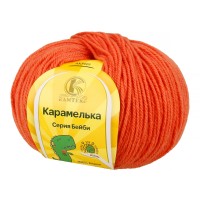 Пряжа Камтекс КТ Карамелька 100\% акрил 10 шт. х 50 г 175 м 050 коралл