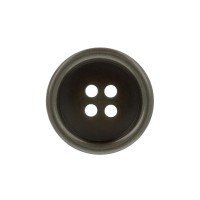Пуговица костюмная с проколами BLITZ DRN 0033 32  ( 20 мм) 24 шт №305 т.коричневый